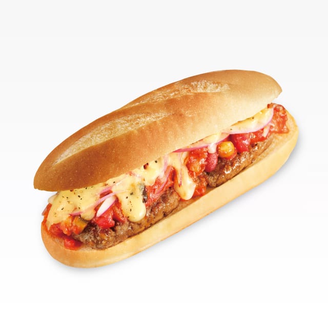 ホットサンド 大豆のミート ~チーズ&トマト~(ドトール)