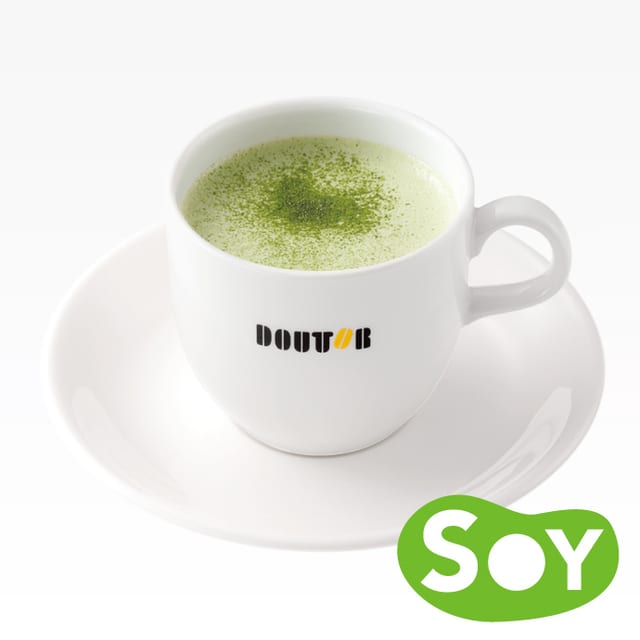 抹茶豆乳ラテ Lサイズ(ドトール)