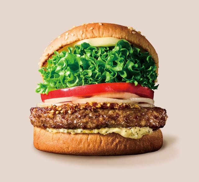 黒毛和牛バーガー(フレッシュネスバーガー)