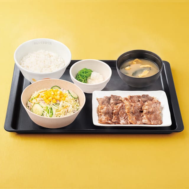 牛焼肉定食 ダブル（松屋）