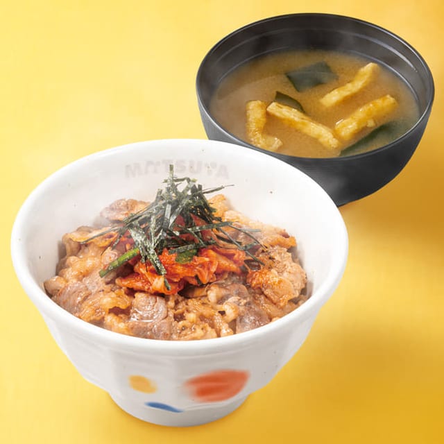 キムカル丼 大盛（松屋）
