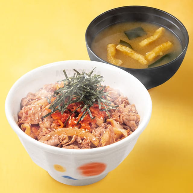 キムチ牛めし 並盛（松屋）