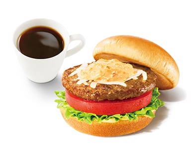 朝の野菜バーガー ~オーロラソース~(モスバーガー)