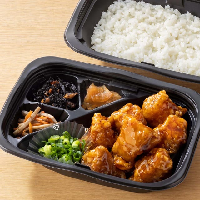 甘からだれの鶏唐揚げ 弁当(大戸屋)