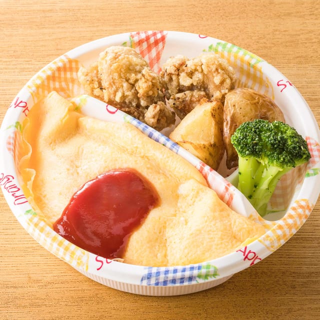 お子様オムライス 弁当(大戸屋)