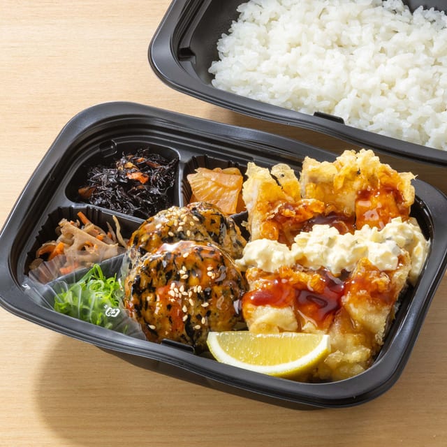 大戸屋風チキン南蛮とひじき入り鶏つくね 弁当(大戸屋)
