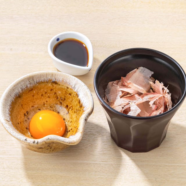 大戸屋節と黄身のごはんがけセット(大戸屋)