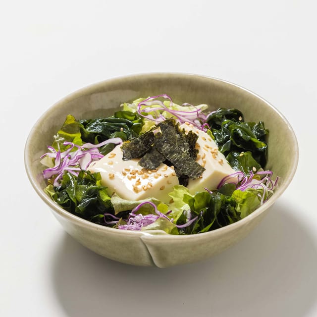 ひんやり豆腐サラダ(大戸屋)