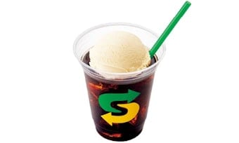 コーヒーフロート(サブウェイ)