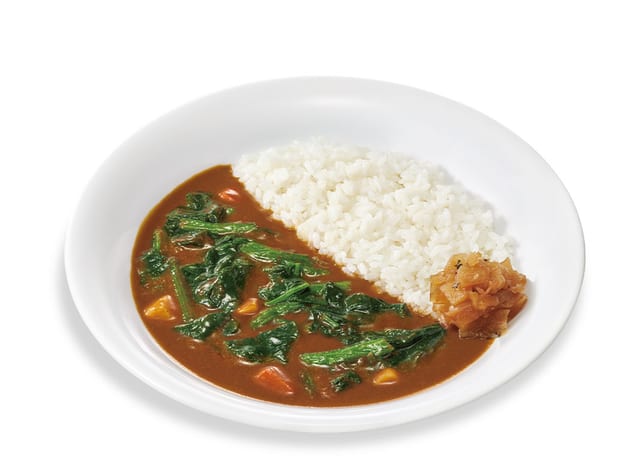 ほうれん草カレー 並盛(すき家)