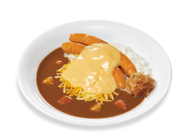 チーズソーセージカレー ミニ（すき家）