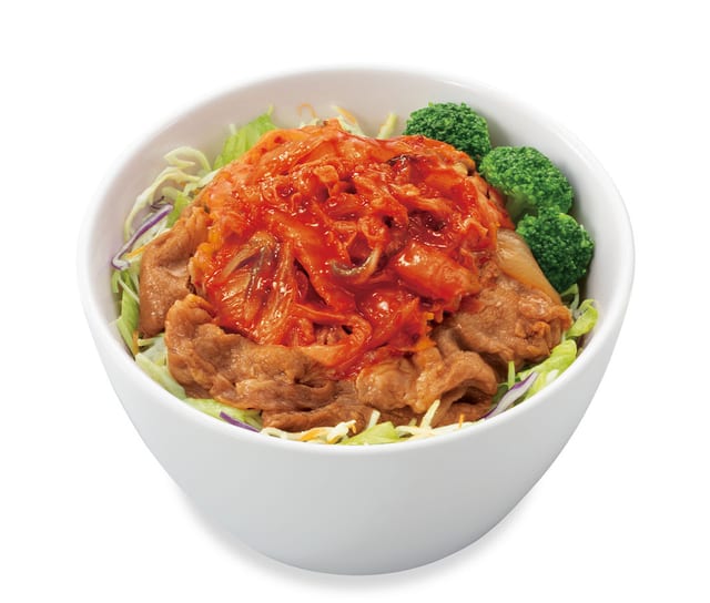 キムチ牛丼ライト ミニ（すき家）