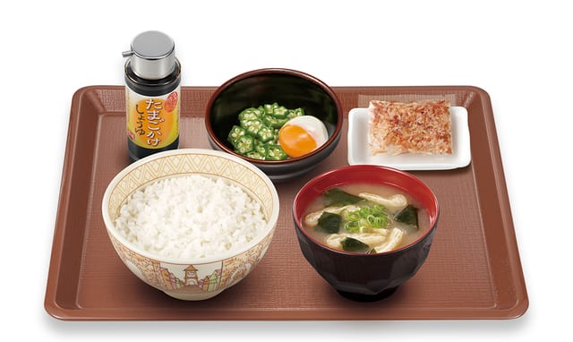 まぜのっけ朝食 ミニ（すき家）