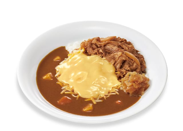 チーズ牛カレー ミニ（すき家）
