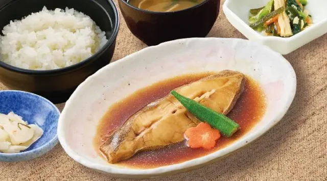 かれいの煮付け定食(夢庵)